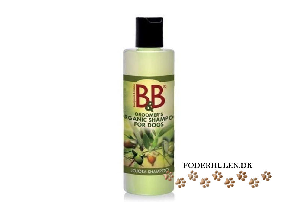 Se B&B Jojoba shampoo hos Foderhulen.dk